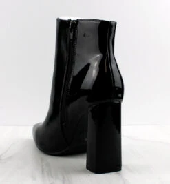 Harper 1 Women's Flared Heeled Pointed Toe Ankle Boots -Bamboo Store 5fd7f89fc9496c385a24c14764938a94