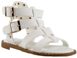 Tasty 17k Little Girls Caged Buckle Flat Sandals 14 Tasty 17k Little Girls Caged Buckle Flat Sandals -Bamboo Store 655a7ada4508da81c9393b18d1cea509