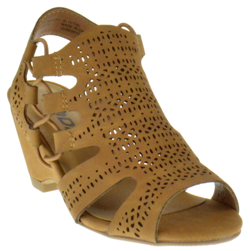 ZUKA-11S Little Girls Cut Out Peep Toe Sandals 9 ZUKA-11S Little Girls Cut Out Peep Toe Sandals - Image 7