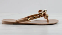 Forever Jelly 12 Womens Stud Embellished Jelly Flip Flops -Bamboo Store 78b892b48e228cbff09f8aa92c376a72