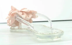 Abina Women's Floral Accent Jelly Thong Flat Sandals -Bamboo Store Abina 3