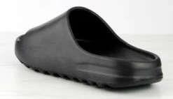 Agency 01 Womens Horizontal Grooved Outsole Slides -Bamboo Store Agency01Black 3