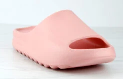Agency 01 Womens Horizontal Grooved Outsole Slides -Bamboo Store Agency01Pink 1