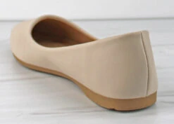 Forever Alicia 32 Women's Pointed Toe Comfort Ballet Flats -Bamboo Store Alicia32 3