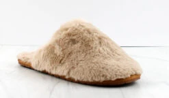 Allow Women's Fur Slip On Slippers