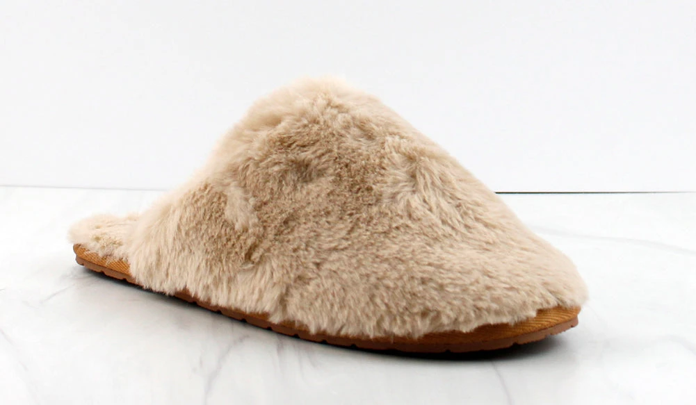 Allow Women's Fur Slip On Slippers 3 Allow Women's Fur Slip On Slippers
