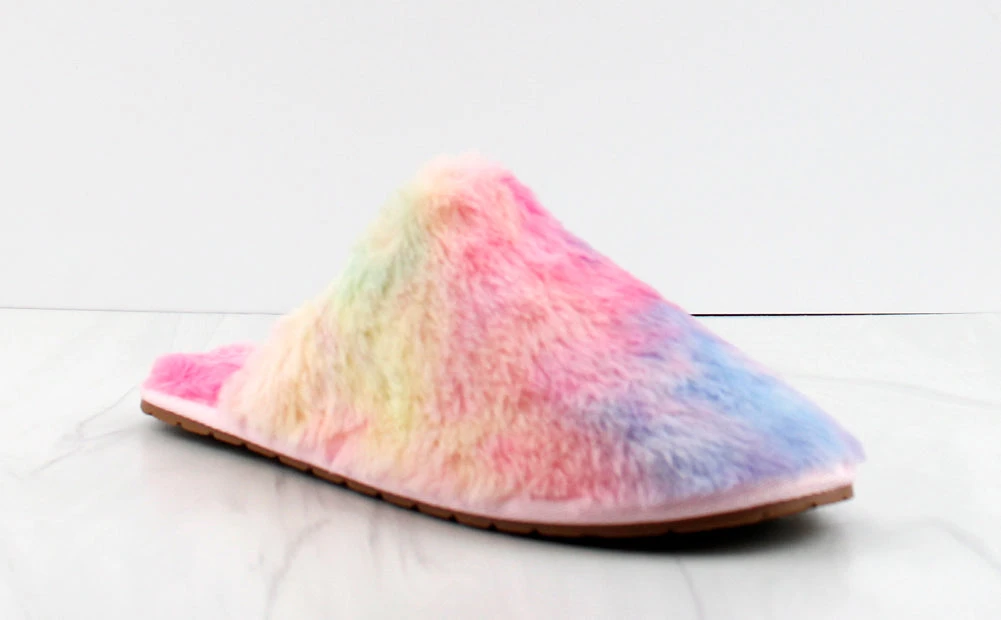 Allow Women's Fur Slip On Slippers 6 Allow Women's Fur Slip On Slippers - Image 4