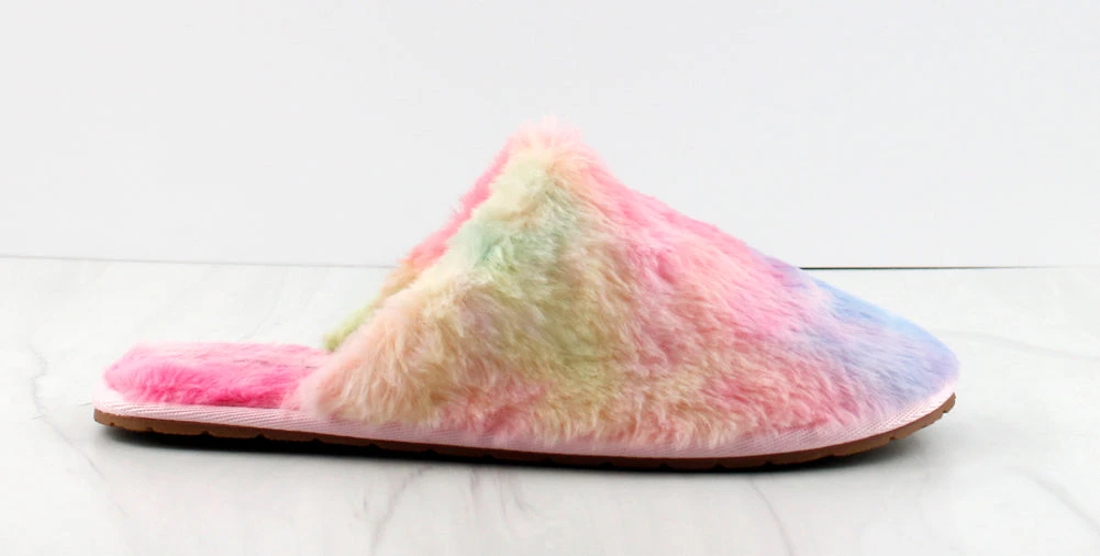 Allow Women's Fur Slip On Slippers 7 Allow Women's Fur Slip On Slippers - Image 5