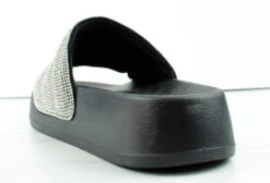 Amor 1 Women's Rhinestone Single Band Platform Slides -Bamboo Store Amor1 3