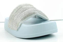 Amor 1 Women's Rhinestone Single Band Platform Slides -Bamboo Store Amor1 5