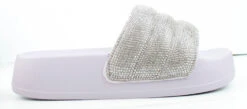 Amor 1 Women's Rhinestone Single Band Platform Slides -Bamboo Store Amor1 7
