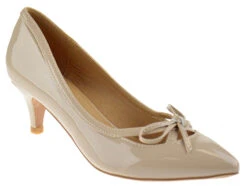 Forever Aubree 17 Womens Kitten Heel Pointed Toe Pumps -Bamboo Store Aubree17Beige 1