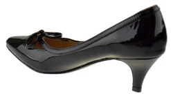 Forever Aubree 17 Womens Kitten Heel Pointed Toe Pumps -Bamboo Store Aubree17Black 3