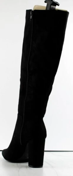 Bamboo Bellflower 41 Women's Chunky Snake Skin Ankle Heel Boots -Bamboo Store BELLFLOWER 41 4