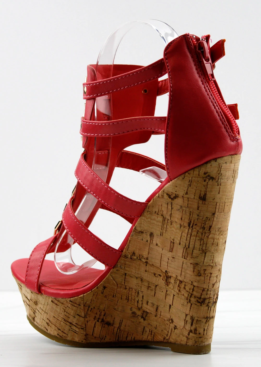 Bogota 04 Women's Metallic Embellished Platform Wedges 6 Bogota 04 Women's Metallic Embellished Platform Wedges - Image 4