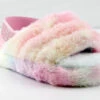 Ben 1K Girls Ultra Soft Furry Sling Back Slides -Bamboo Store Ben1KMulti 1