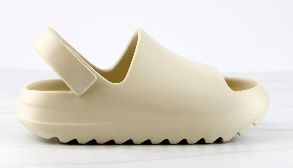 Bev Little Kids Detachable Ankle Strap Grooved Outsole Sandal Slides 13 Bev Little Kids Detachable Ankle Strap Grooved Outsole Sandal Slides - Image 11