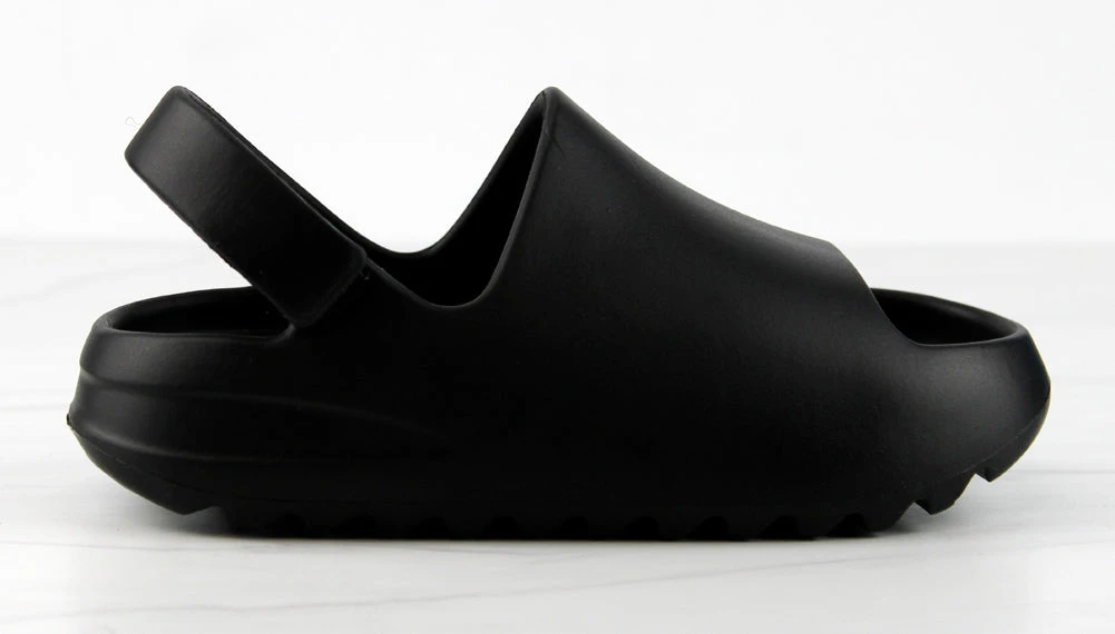 Bev Little Kids Detachable Ankle Strap Grooved Outsole Sandal Slides 16 Bev Little Kids Detachable Ankle Strap Grooved Outsole Sandal Slides - Image 14