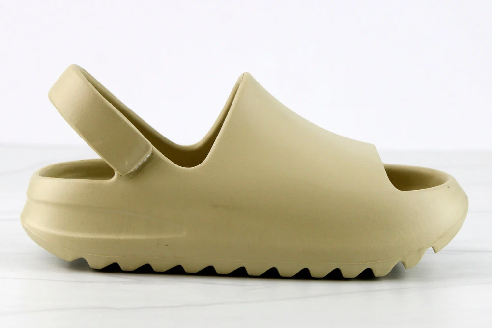 Bev Little Kids Detachable Ankle Strap Grooved Outsole Sandal Slides 10 Bev Little Kids Detachable Ankle Strap Grooved Outsole Sandal Slides - Image 8