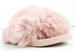Biselle Womens Flat ComfortFur Slides -Bamboo Store Biselle 5