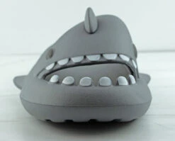 Women's Comfort LatestSlip Shark Slides -Bamboo Store BlackAdult 1