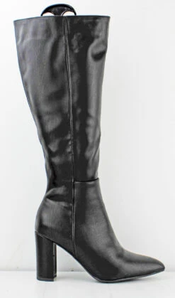 Brazil 72 Women's Pointed Toe High Heeled Boots 12 Brazil 72 Women's Pointed Toe High Heeled Boots -Bamboo Store Brazil 72 Black 3