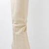 Brazil 72 Women's Pointed Toe High Heeled Boots -Bamboo Store Brazil 72 Ivory 1