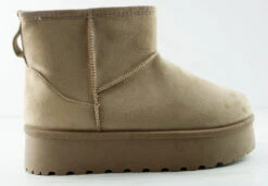 Brigham 1 Women's Ultra Mini Platform Booties -Bamboo Store Brigham1 1