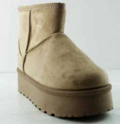 Brigham 1 Women's Ultra Mini Platform Booties -Bamboo Store Brigham1 5