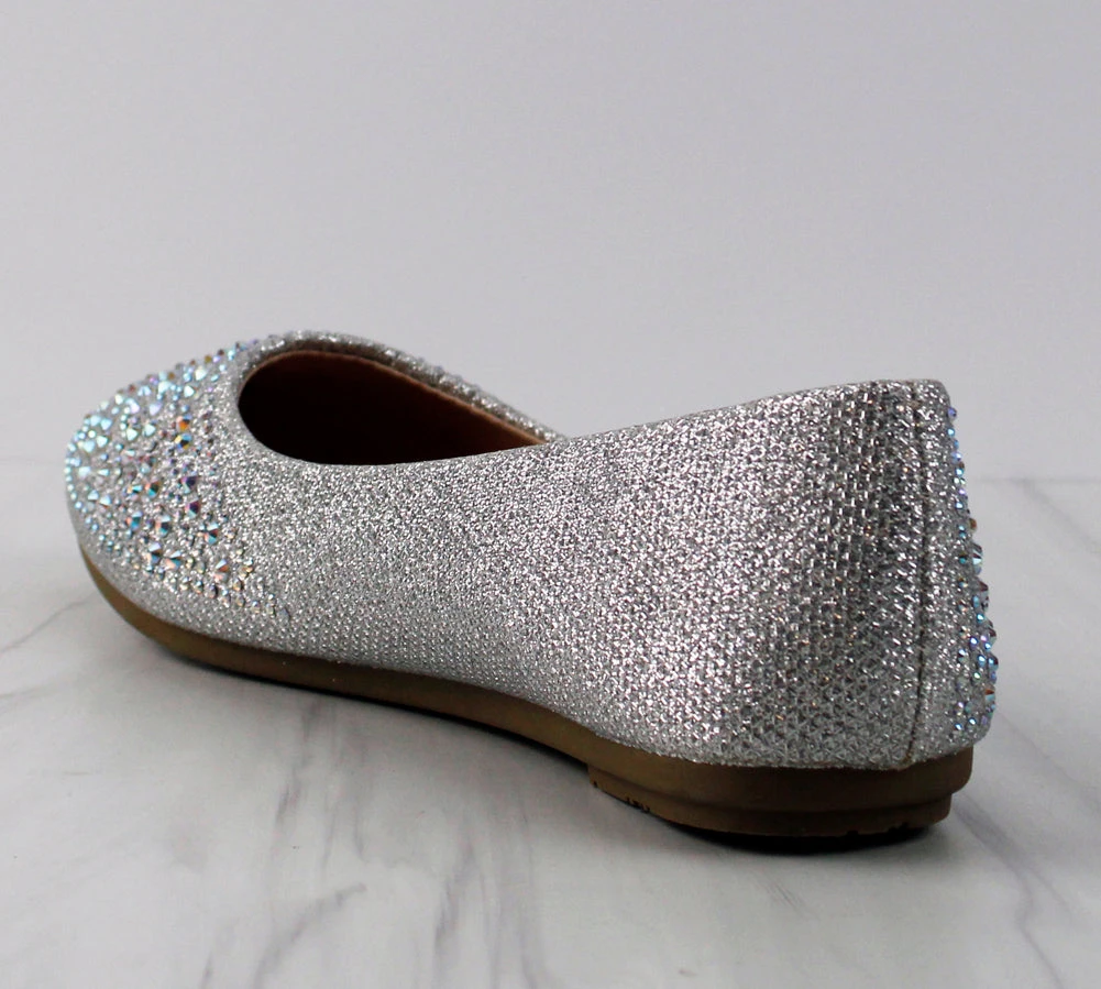 Bruce 1 Women's Embellished Almond Toe Flats 8 Bruce 1 Women's Embellished Almond Toe Flats - Image 6