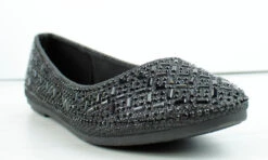 Bruce 5 Women's Rhinestone Embellished Almond Toe Flats