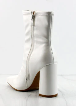 Bruno 1Women's Block Heeled Pointed Toe Ankle Boots -Bamboo Store Bruno 1 4