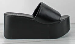 Bamboo Cactus 53 Womens Wide Band Wedge Mule Sandals 12 Bamboo Cactus 53 Womens Wide Band Wedge Mule Sandals -Bamboo Store Cactus53 2