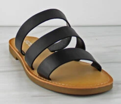 Cala Women's Triple Band Slip On Sandals