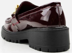 Forever Chief-63 Women's Platform Chain Accented Lug Sole Shoes 13 Forever Chief-63 Women's Platform Chain Accented Lug Sole Shoes -Bamboo Store Chief 63 WinePat 2