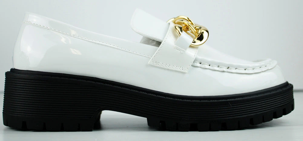 Forever Chief-63 Women's Platform Chain Accented Lug Sole Shoes 7 Forever Chief-63 Women's Platform Chain Accented Lug Sole Shoes - Image 5