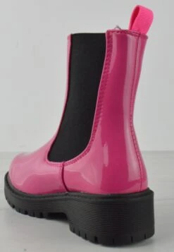 Chief 87k Little Girls Chunky Ridge Sole Ankle Boots 16 Chief 87k Little Girls Chunky Ridge Sole Ankle Boots -Bamboo Store Chief87kfuchsia 1