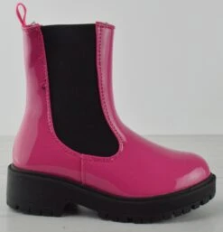 Chief 87k Little Girls Chunky Ridge Sole Ankle Boots 15 Chief 87k Little Girls Chunky Ridge Sole Ankle Boots -Bamboo Store Chief87kfuchsia 3