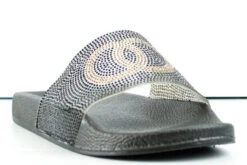 Circle 100 Womens Wide Rhinestone Strap Slip On Sandals 17 Circle 100 Womens Wide Rhinestone Strap Slip On Sandals -Bamboo Store Circle100 2