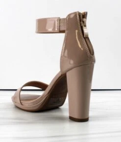 Claire-1 Womens Block High Heeled Open Toe Sandals -Bamboo Store Claire 1 1 126de2f8 0025 473a a1c4 899d7d8467d3