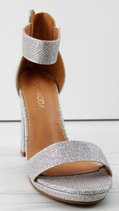 Claire-1 Womens Block High Heeled Open Toe Sandals -Bamboo Store Claire1 4