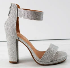 Claire-1 Womens Block High Heeled Open Toe Sandals -Bamboo Store Claire1 5