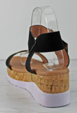 Forever Class 80 Women's Single Band Buckled Platform Sandals 13 Forever Class 80 Women's Single Band Buckled Platform Sandals -Bamboo Store Class80 6