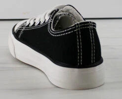 Classic 01K Little Girls Low Top Lace Up Canvas Sneakers -Bamboo Store Classic01k 11