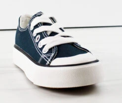 Classic 01K Little Girls Low Top Lace Up Canvas Sneakers -Bamboo Store Classic01k 3