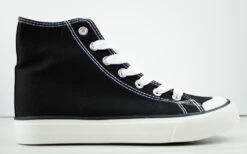 Forever Classic 12 Women's High Top Lace Up Canvas Sneakers -Bamboo Store Classic12 1