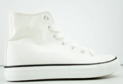 Forever Classic 12 Women's High Top Lace Up Canvas Sneakers -Bamboo Store Classic12 4