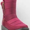 Coleen 99 Women's Insulated Fur Lined Zip Up Rain/Snow Boots -Bamboo Store Coleen 99 Wine 1