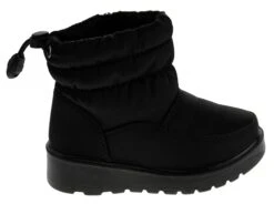 Coleen 1A Baby Girls Insulated Fur Lined Rain/Snow Boot -Bamboo Store Coleen1ABlack 3