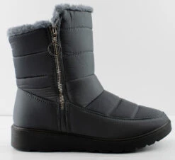 Coleen 99 Women's Insulated Fur Lined Zip Up Rain/Snow Boots -Bamboo Store Coleen99 2 de6ed607 fb26 4c03 b378 f724a75c5655